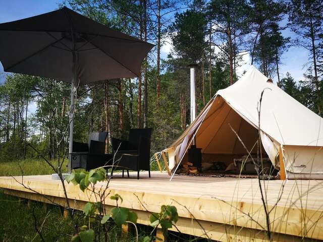 Комплексы для отдыха с коттеджами/бунгало Sokka Holiday Center & Glamping Отепя-23