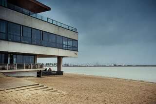 Отель Pirita Beach Apartments & SPA Таллин Номер-студио с террасой и видом на море-27