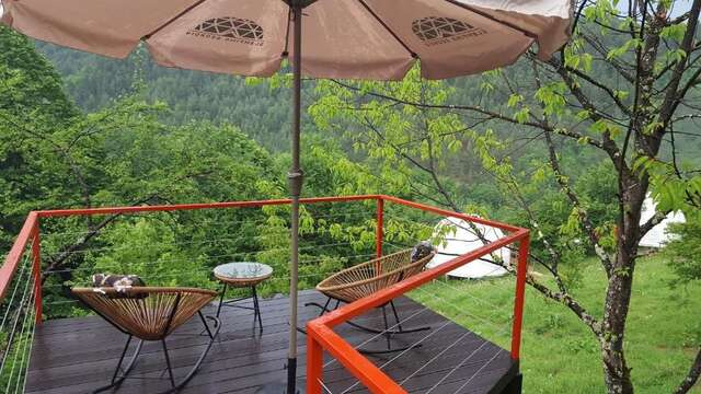 Люкс-шатры Glamping Georgia Krikhi Амбролаури-69