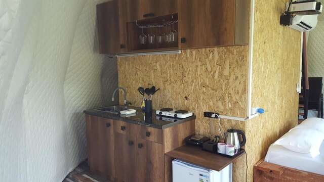 Люкс-шатры Glamping Georgia Krikhi Амбролаури-9