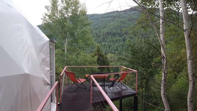 Люкс-шатры Glamping Georgia Krikhi Амбролаури-11