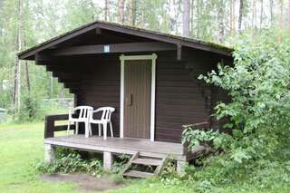 Кемпинги Camping Lappeenranta Лаппеэнранта Коттедж с общей ванной комнатой-12