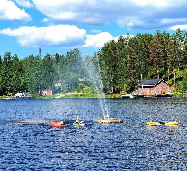 Кемпинги Mansikkaharju Holiday Camp Леппявирта-9