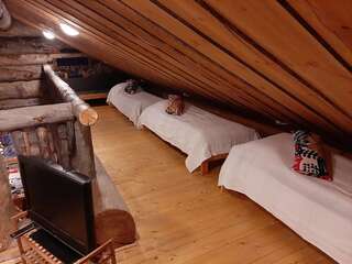 Шале Isokelo Log Apartments Салла Two-Bedroom Apartment with Sleeping loft and Sauna-20