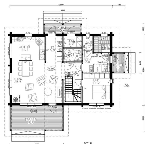 Дома для отпуска Kultainen Kaava Cottages Падасйоки-46