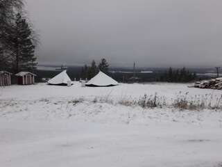 Кемпинги Ristijärven Pirtti Cottage Village Ристиярви Шале с двумя спальнями-14