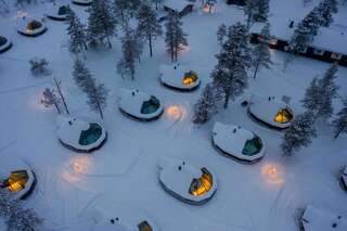 Отель Wilderness Hotel Muotka & Igloos Саариселькя Коттедж Aurora-2