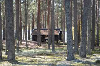 Кемпинги Laahtasen Leirintä ja Lomakylä Ристиярви Шале с одной спальней-26