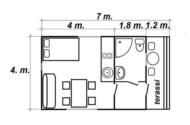 Кемпинги Laahtasen Leirintä ja Lomakylä Ристиярви-36