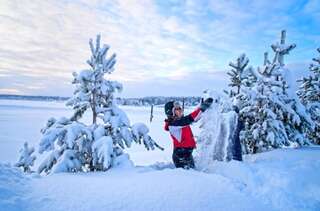 Виллы Miekojärvi Resort Пелло Улучшенная вилла-104