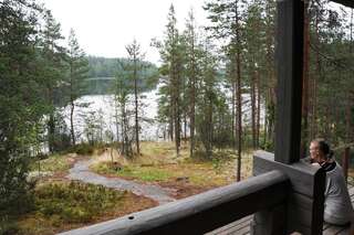 Шале Loma-Väkkärä Holiday Cabins Saimaa Liiansaari Шале с двумя спальнями-10