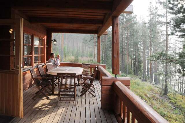 Шале Loma-Väkkärä Holiday Cabins Saimaa Liiansaari-16