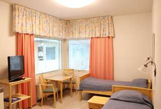 Отель Meri-Karina Турку Двухместный номер с 2 отдельными кроватями и собственной ванной комнатой-3