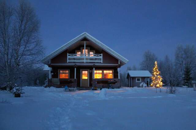 Шале Lovely Cottage by Ounasjoki Marraskoski-40