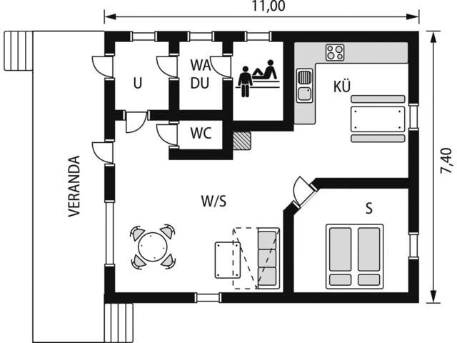 Шале Chalet Puurunen - FIJ111 Tuusniemi-19