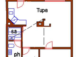 Дома для отпуска Holiday Home Revonaapa 2a8 Рука Дом для отпуска-19