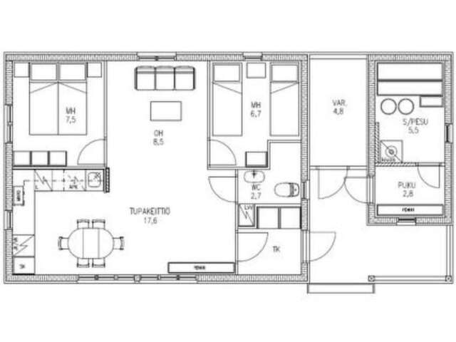 Дома для отпуска Holiday Home Siula Kyrö-55