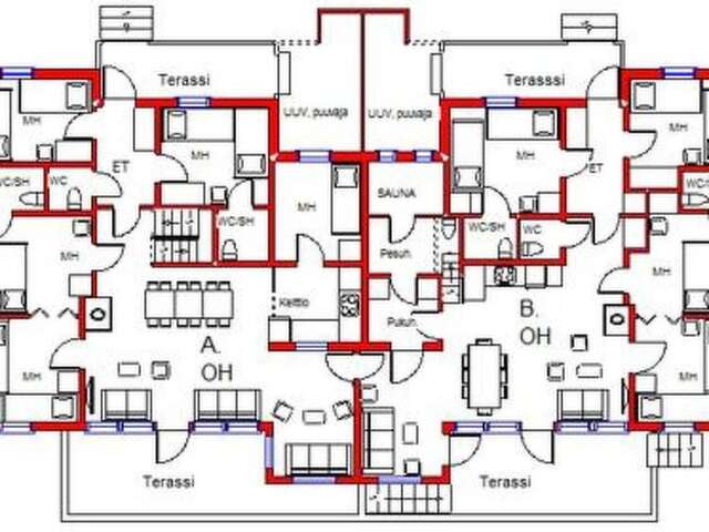 Дома для отпуска Holiday Home Kiisa b Саариселькя-64