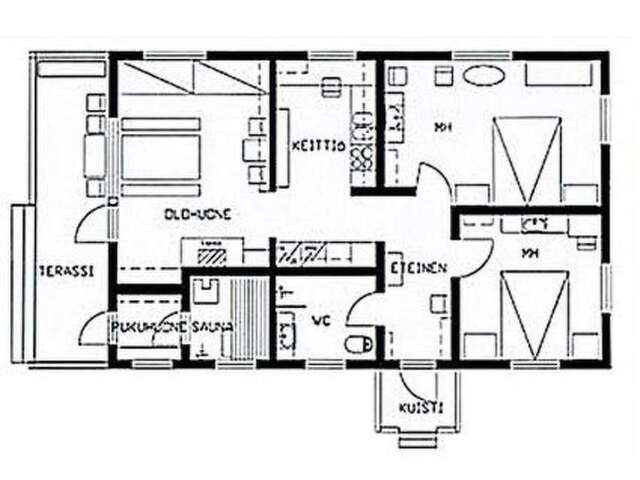 Дома для отпуска Holiday Home Kivitasku Hirsjärvi-15