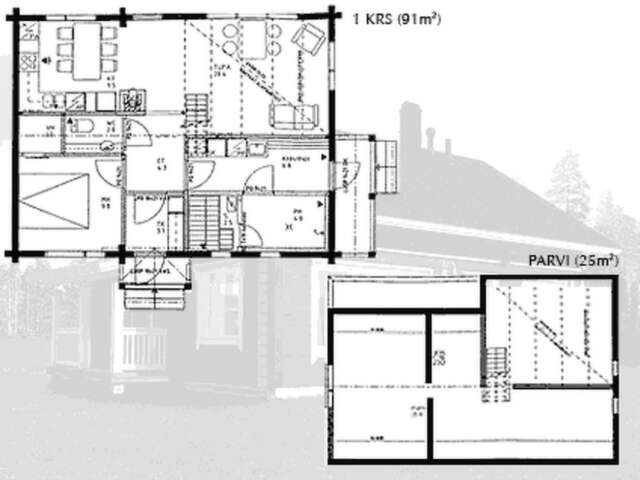 Дома для отпуска Holiday Home Lehtola Kukkola-44