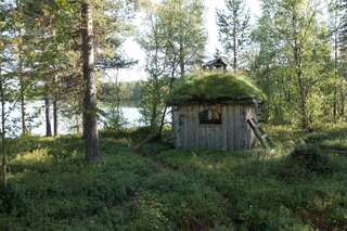 Шале Hirsi - The White Blue Wilderness Lodge Кааманен Дом для отпуска-3
