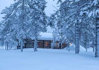 Шале Chalet Kuukkeli AuroraCabins Саариселькя Шале с двумя спальнями-23