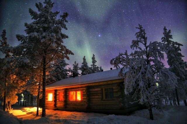 Шале Chalet Kuukkeli AuroraCabins Саариселькя-3