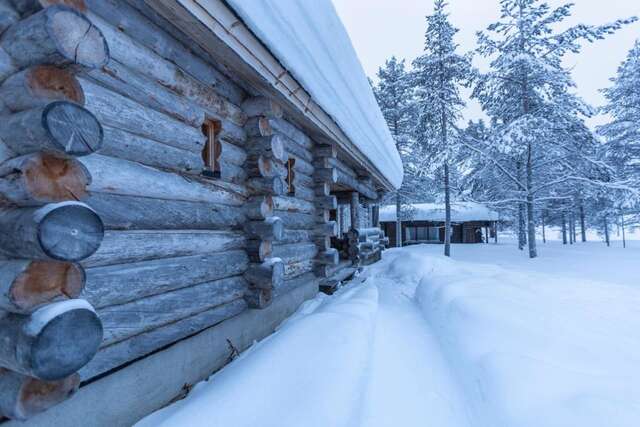 Шале Chalet Kuukkeli AuroraCabins Саариселькя-26