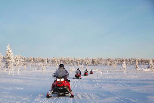 Шале Sielikkö Aurora Log Apartments Саариселькя-108