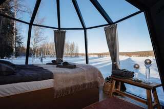 Дома для отпуска Ollero Eco Lodge (including a glass igloo) Рованиеми Дом с 3 спальнями-2