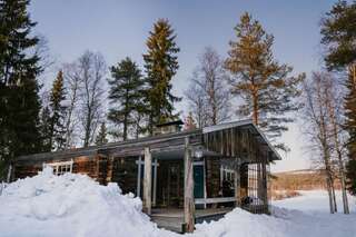 Дома для отпуска Ollero Eco Lodge (including a glass igloo) Рованиеми Дом с 3 спальнями-53