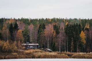 Дома для отпуска Ollero Eco Lodge (including a glass igloo) Рованиеми Дом с 3 спальнями-60