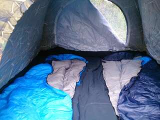 Кемпинги Camping In Tatev Татев Двухместный номер с 2 отдельными кроватями и видом на горы-3