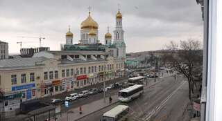 Гостевой дом Метрополитен Ростов-на-Дону Стандартный двухместный номер с 1 кроватью или 2 отдельными кроватями и балконом-4