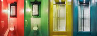 Хостел Suffix Hostel & Apartments Калининград Односпальная кровать в общем номере для женщин-14