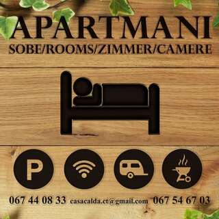 Отели типа «постель и завтрак» Casa Calda Apartment Цетине