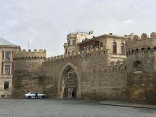 Отель Old Hotel In Baku Баку Двухместный номер Делюкс с 1 кроватью или 2 отдельными кроватями-13