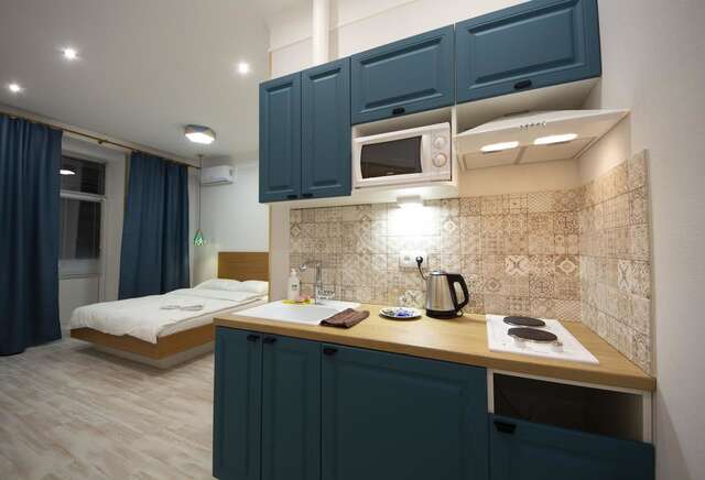 Апартаменты DayFlat Apartments Olimpiyska Area Киев-40