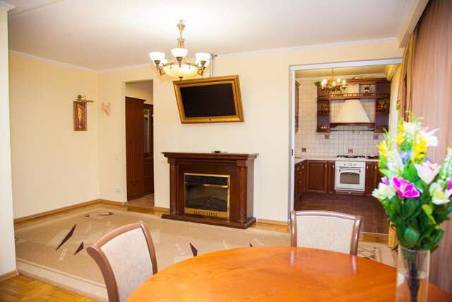 Апартаменты Lux apartment on Lermontova street with fireplace Запорожье-9