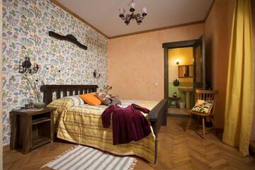 Фото номер Шале-Отель Таежные Дачи Улучшенный двухместный номер с 1 кроватью или 2 отдельными кроватями