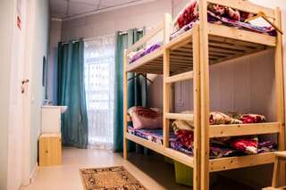 Гостиница Hostel Sleep&Go! Челябинск Кровать в общем 4-местном номере для мужчин и женщин-2